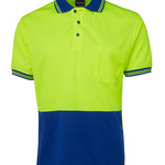 JB's Hi Vis S/S Cotton Back Polo